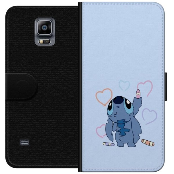 Samsung Galaxy Note 4 Tegnebogsetui Stitch Hjerter