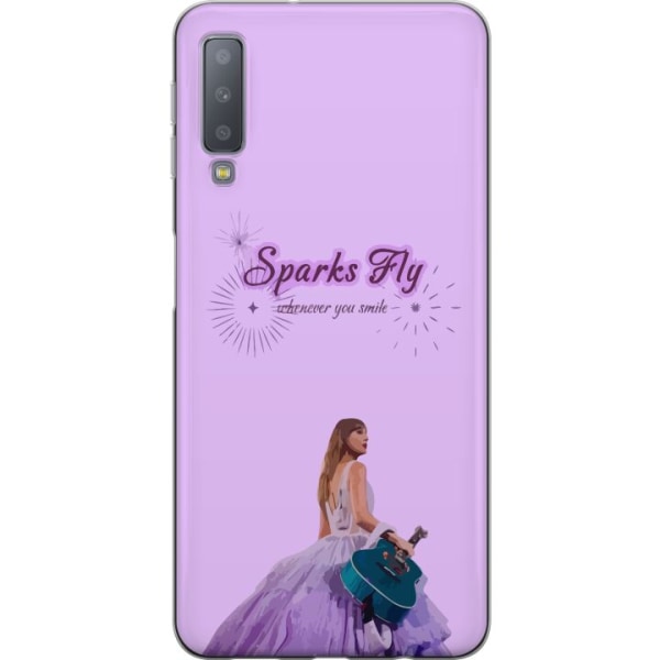 Samsung Galaxy A7 (2018) Gennemsigtig cover Taylor Swift - Spa