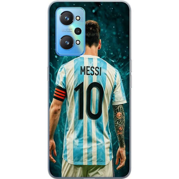 Realme GT Neo2 Genomskinligt Skal Messi