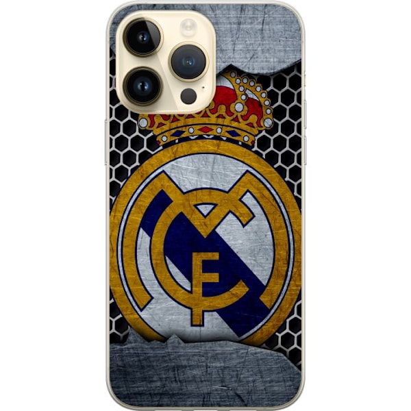 Apple iPhone 15 Pro Max Genomskinligt Skal Real Madrid