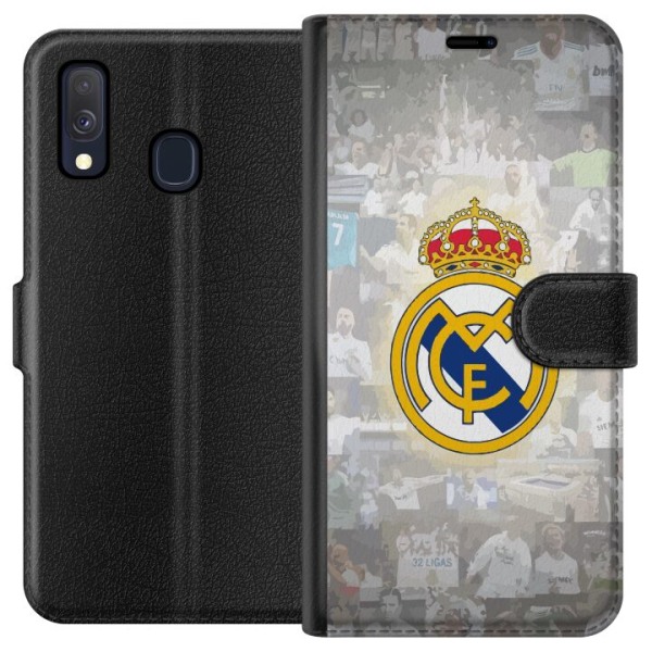 Samsung Galaxy A40 Plånboksfodral Real Madrid