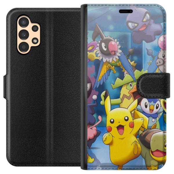 Samsung Galaxy A13 Tegnebogsetui Pokemon