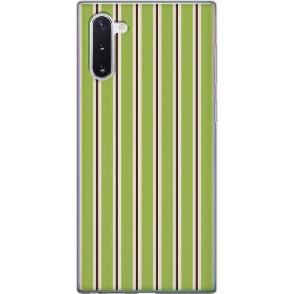 Kompatibelt Mobildeksel til Samsung Galaxy Note10 Matcha Stripe grønn