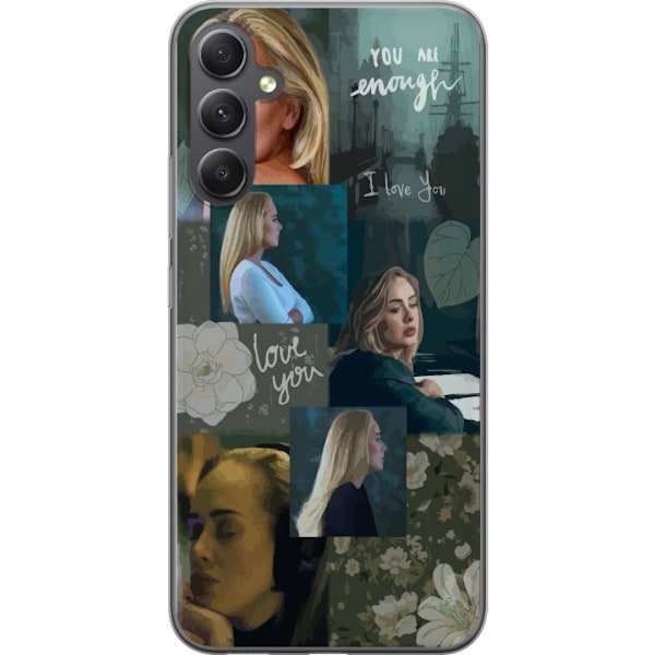 Samsung Galaxy A16 5G Genomskinligt Skal Adele