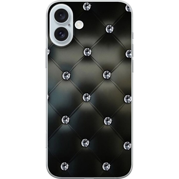 Apple iPhone 16 Plus Gennemsigtig cover Stor som diamant