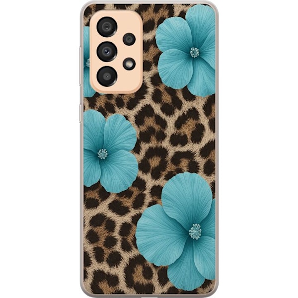 Samsung Galaxy A33 5G Genomskinligt Skal Blossom Beast