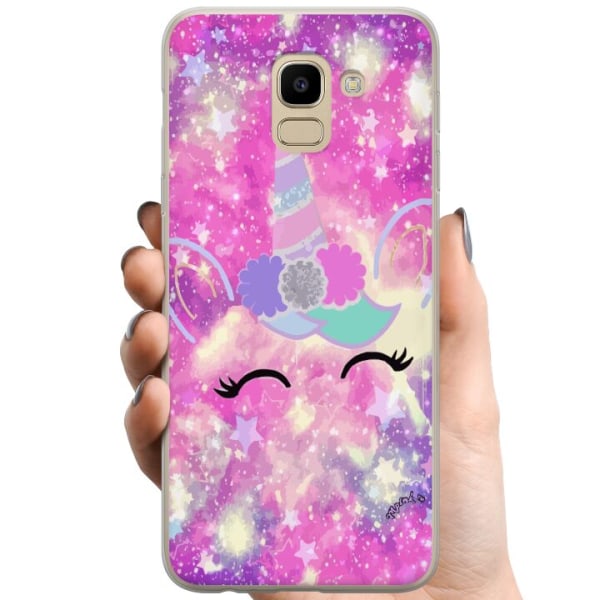 Samsung Galaxy J6 TPU Mobilcover Enicorn