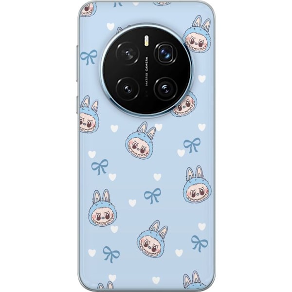 Honor Magic7 Pro Läpinäkyvä kuori Labubu Tuli Henki