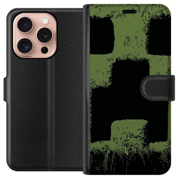 Apple iPhone 16 Pro Plånboksfodral A Minecraft Movie