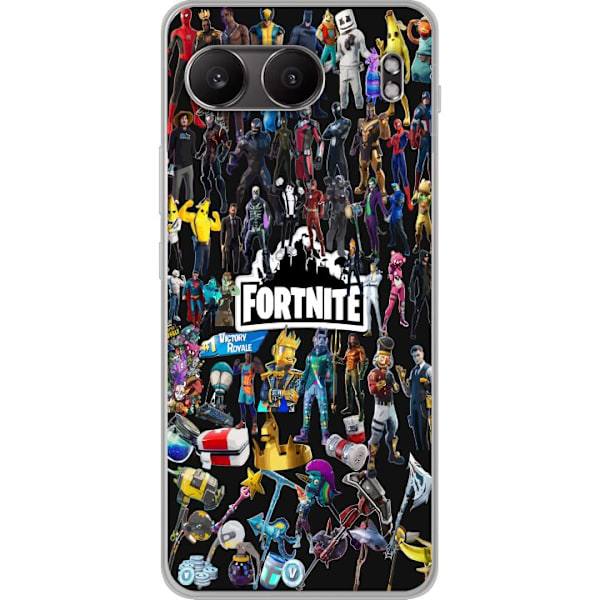 OnePlus Nord 4 Gennemsigtig cover Fortnite