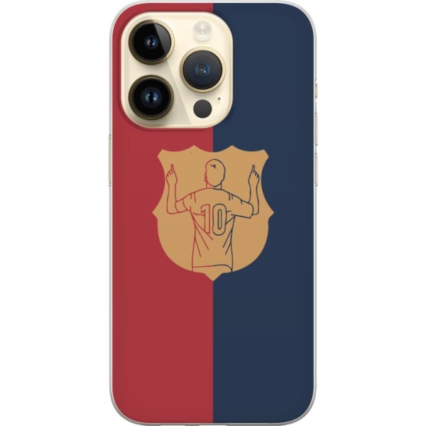 Apple iPhone 15 Pro Gjennomsiktig deksel FC Barcelona