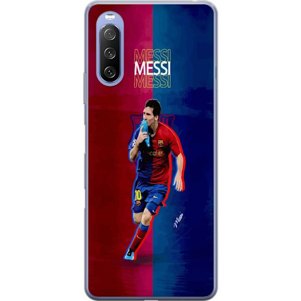 Sony Xperia 10 III Lite Gjennomsiktig deksel Messi