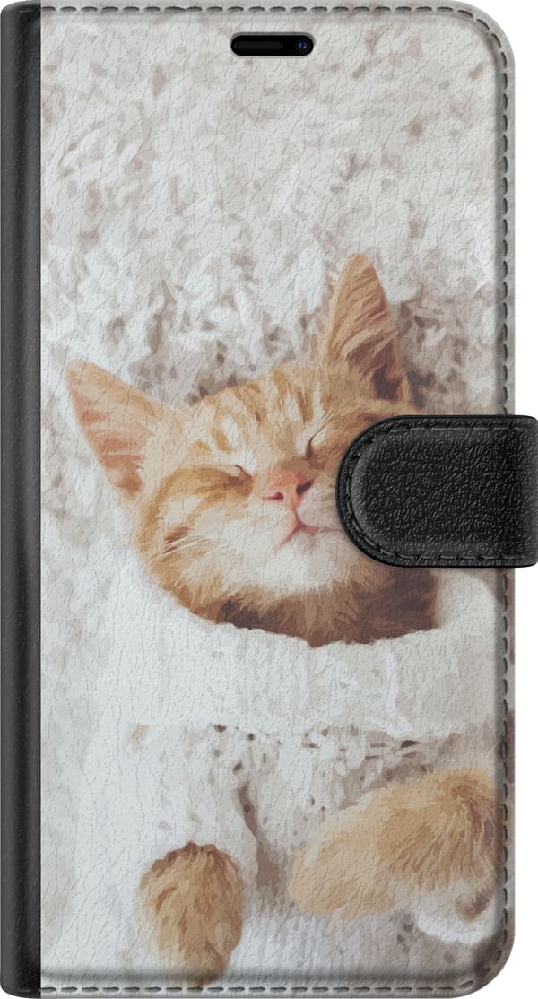 Kompatibelt Lommeboketui til Apple iPhone 11 Katt