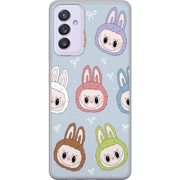 Samsung Galaxy A82 5G Läpinäkyvä kuori Pastel Labubu