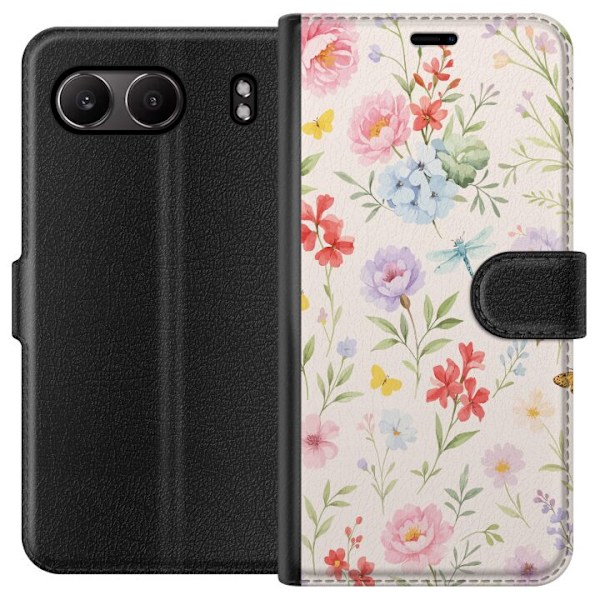 OnePlus Nord 4 Plånboksfodral Blommor