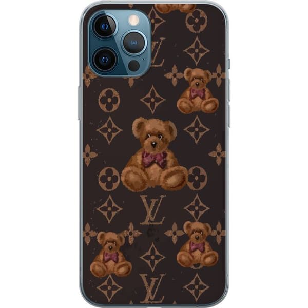 Kompatibel Mobilcover til Apple iPhone 12 Pro Max Bjørne med mønster luksuslogo modestil