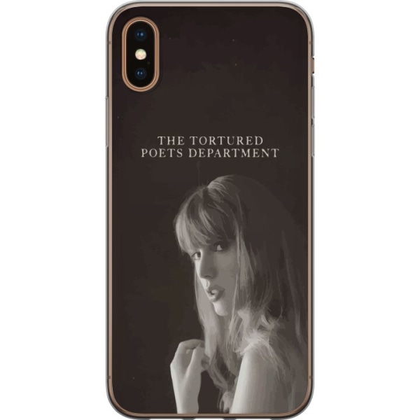 Apple iPhone X Läpinäkyvä kuori Taylor Swift