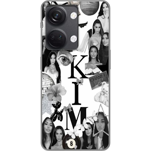 OnePlus Nord 3 Läpinäkyvä kuori Kim Kardashian – Aestheti