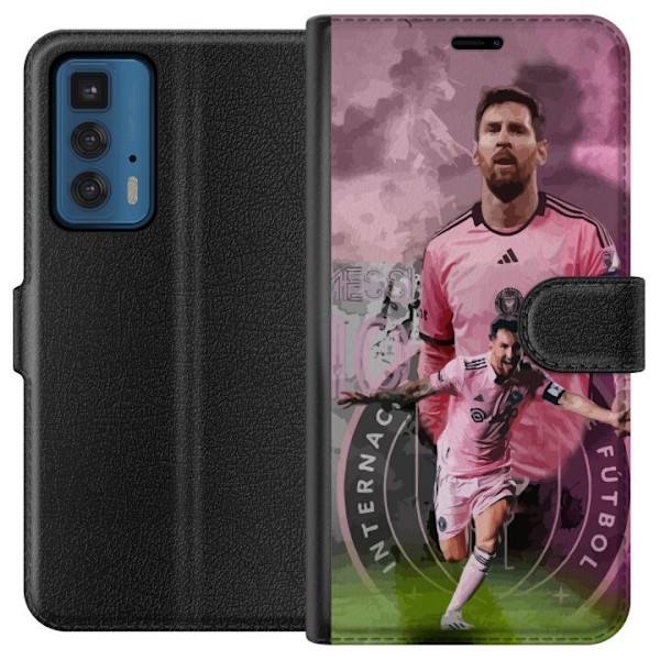 Motorola Edge 20 Pro Plånboksfodral Messi