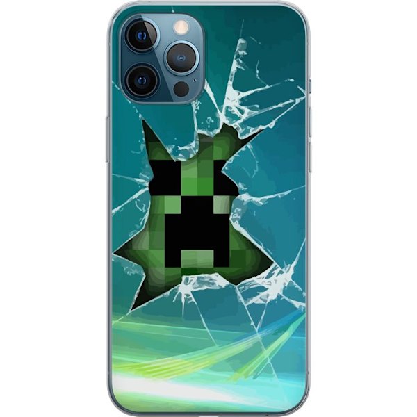 Kompatibelt Mobildeksel til Apple iPhone 12 Pro Max MineCraft