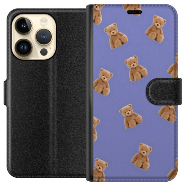 Apple iPhone 15 Pro Lommeboketui Flygende bjørner