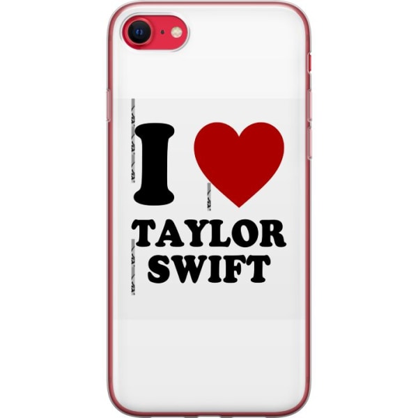 Apple iPhone SE (2020) Genomskinligt Skal Taylor Swift
