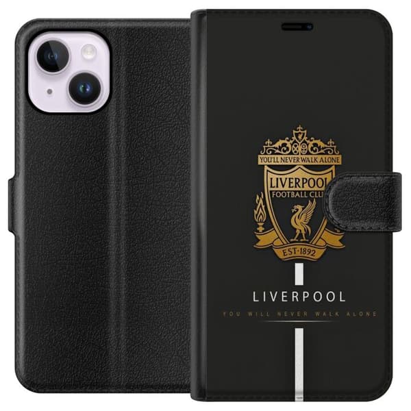 Kompatibel Tegnebogsetui til Apple iPhone 14 Plus Liverpool
