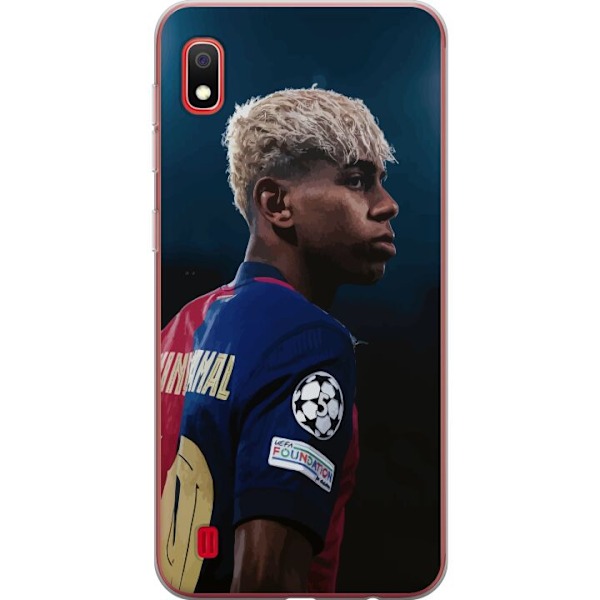 Samsung Galaxy A10 Gennemsigtig cover Lamine Yamal - Barcelona