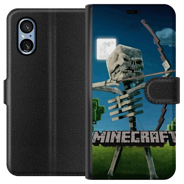 Sony Xperia 5 V Tegnebogsetui A Minecraft Movie