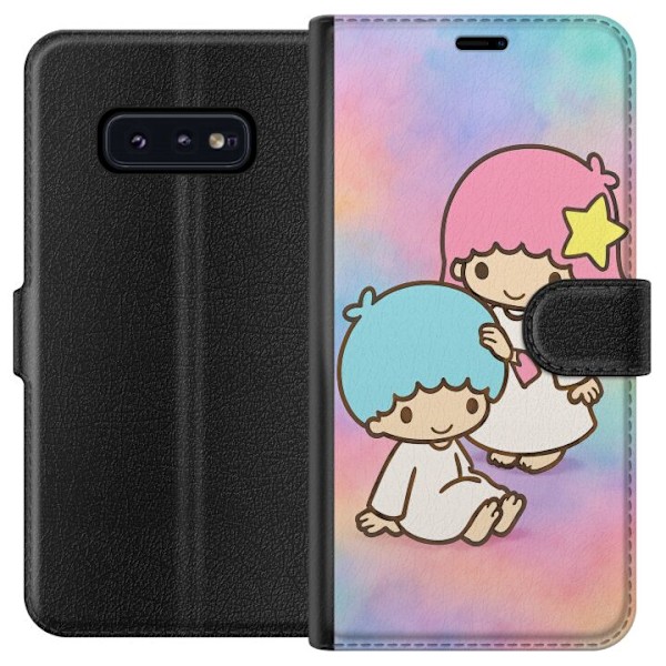 Samsung Galaxy S10e Tegnebogsetui Kawaii Sanrio Kiki Lola Litt