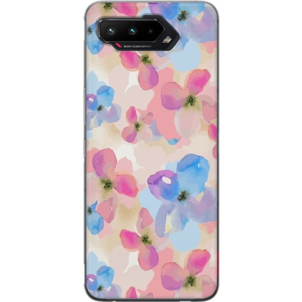 Asus ROG Phone 5 Gennemsigtig cover Blomsterlykke
