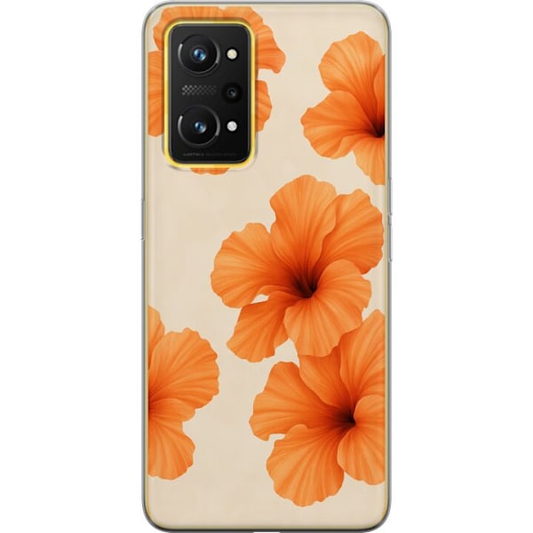 Realme GT Neo 3T Gjennomsiktig deksel Papaya Punch
