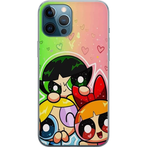 Kompatibelt Mobildeksel til Apple iPhone 12 Pro Max Powerpuffjentene Cartoon Network