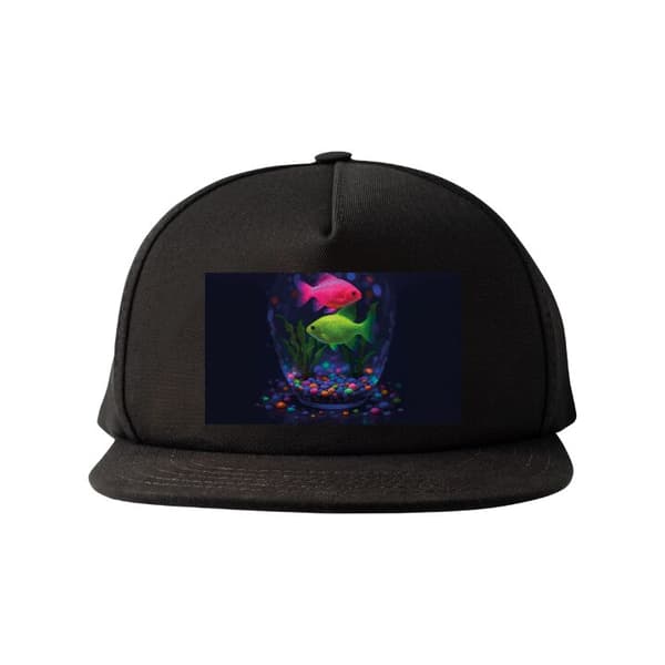 Snapback-lippalakki musta one size