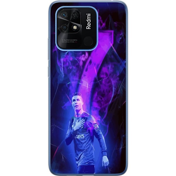 Xiaomi Redmi 10C Gjennomsiktig deksel Ronaldo 7 - Fotballlegen