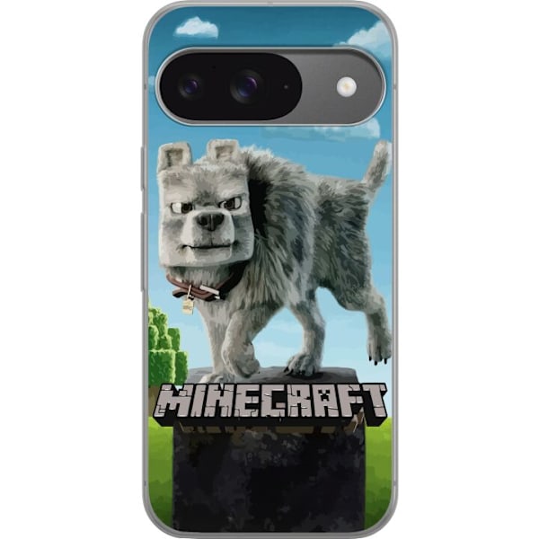 Google Pixel 9 Läpinäkyvä kuori A Minecraft Movie