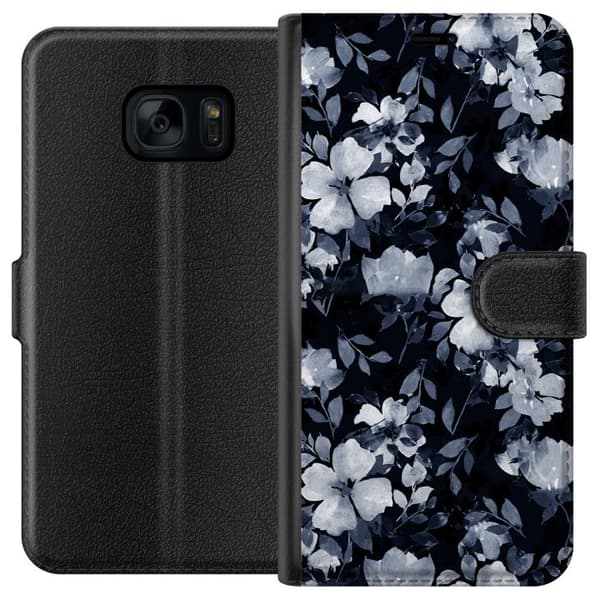 Kompatibel Tegnebogsetui til Samsung Galaxy S7 Månelys Mark