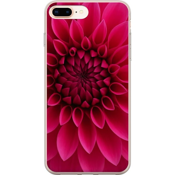 Apple iPhone 8 Plus Läpinäkyvä kuori Rosecore