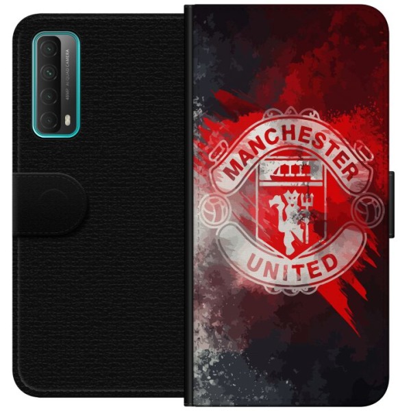 Huawei P smart 2021 Tegnebogsetui Manchester United FC