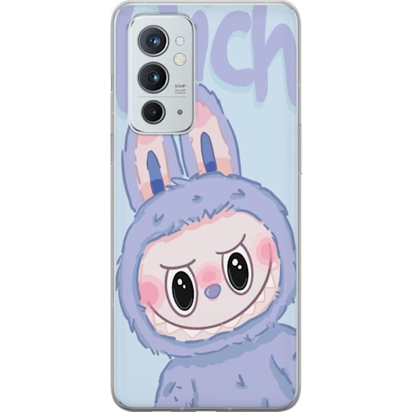 OnePlus 9RT 5G Genomskinligt Skal Blue Bunny Labubu