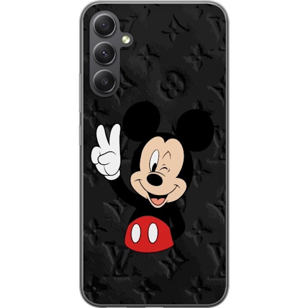 Samsung Galaxy A15 5G Läpinäkyvä kuori  Musse pigg LV