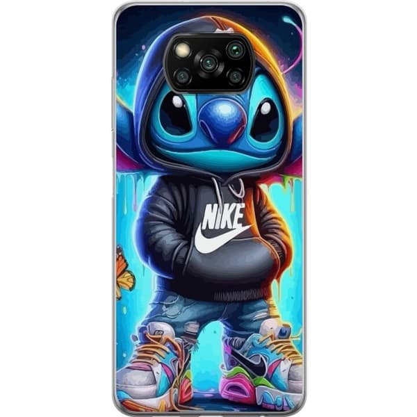 Kompatibelt Mobilskal till Xiaomi Poco X3 NFC Stitch