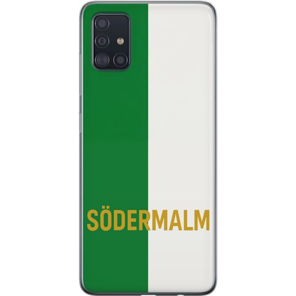 Samsung Galaxy A51 Läpinäkyvä kuori Södermalm - jalkapallo