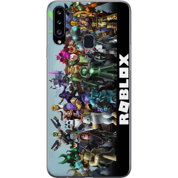 Kompatibelt Mobildeksel til Samsung Galaxy A20s Roblox-laget