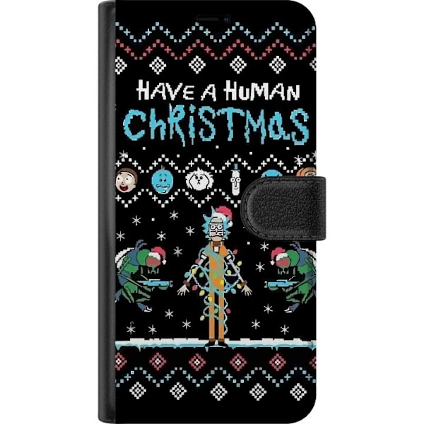 Motorola Moto G85 Lommeboketui God Jul Mønster