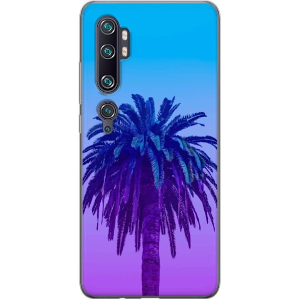 Xiaomi Mi Note 10 Pro Genomskinligt Skal Palm