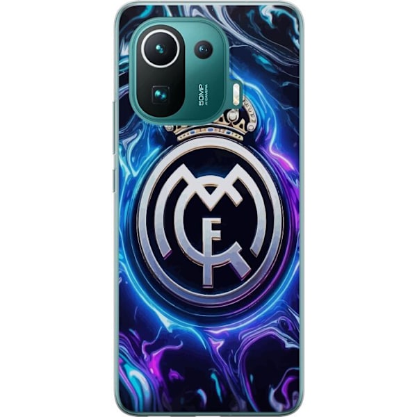 Xiaomi Mi 11 Pro Läpinäkyvä kuori Real Madrid