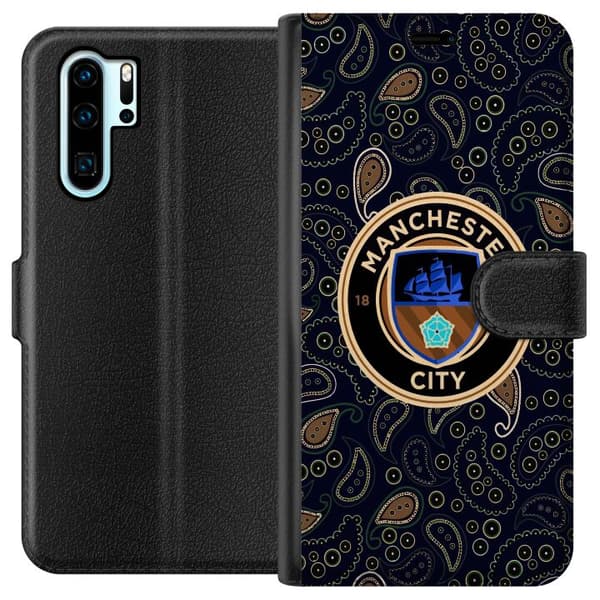Kompatibel Tegnebogsetui til Huawei P30 Pro Manchester City