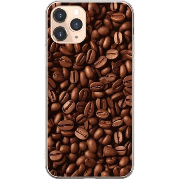 Kompatibelt Mobildeksel til Apple iPhone 11 Pro Kaffebönor närbild brun
