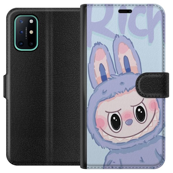 OnePlus 8T Lompakkokotelo Sininen Jänis Labubu